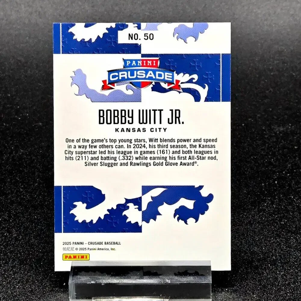 2025 Bobby Witt Jr. Crusade Blue 121/199 Kansas City Royals